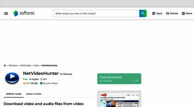 netvideohunter.en.softonic.com
