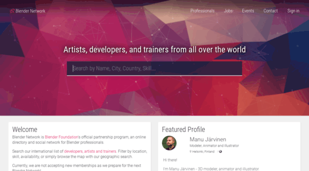 network.blender.org