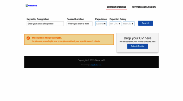 network18online.careersitemanager.com