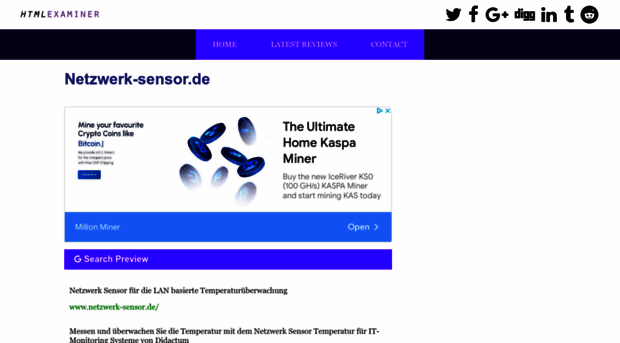 netzwerk-sensor.de.htmlexaminer.com