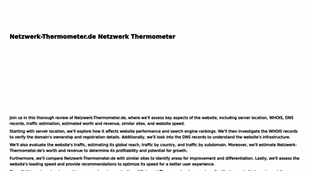 netzwerk-thermometer.de.ipaddress.com