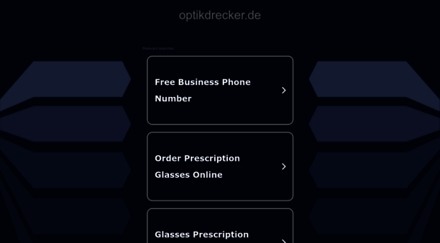 neu.optikdrecker.de