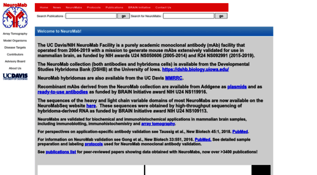 neuromab.ucdavis.edu