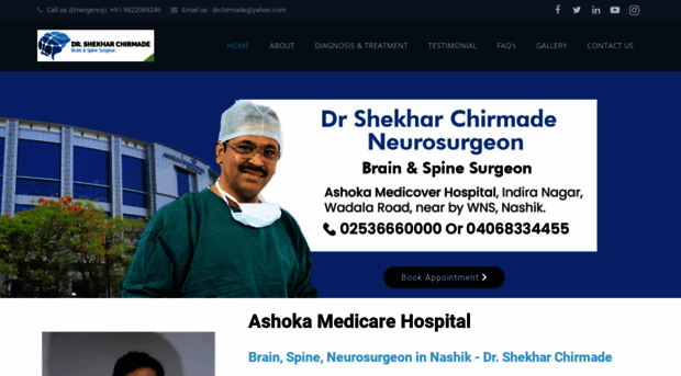 neurosurgeonnashik.com