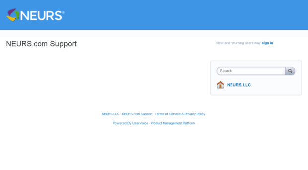 neurs.uservoice.com