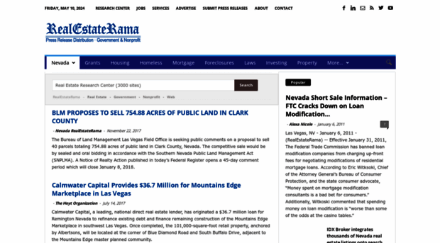 nevada.realestaterama.com