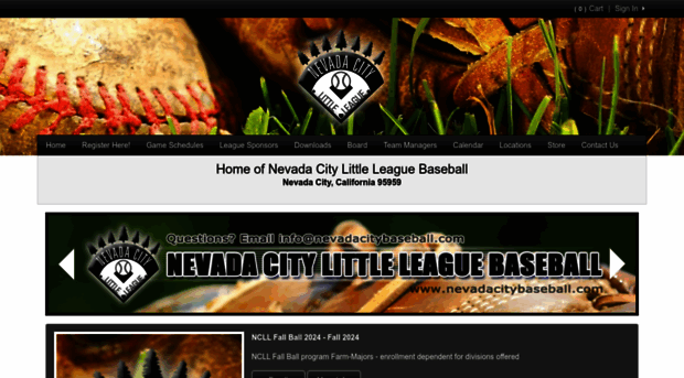 nevadacitybaseball.com