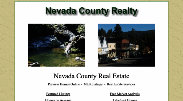 nevadacountyrealty.com