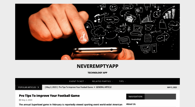 neveremptyapp.com