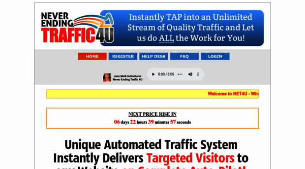 neverendingtraffic4u.com