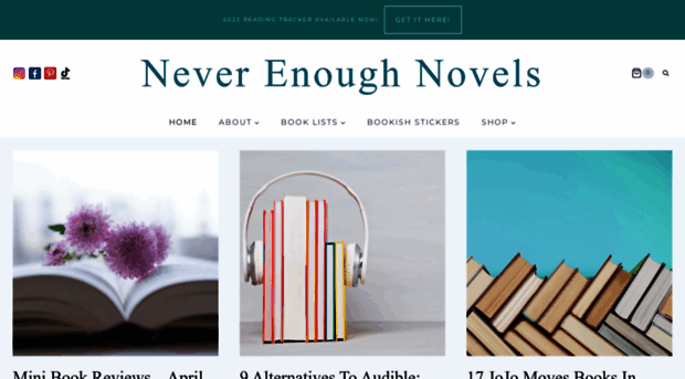 neverenoughnovels.com