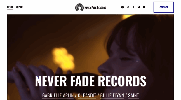 neverfaderecords.com