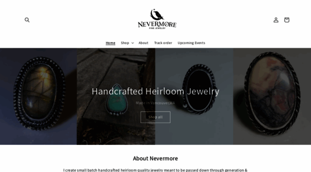 nevermorefinejewelry.com