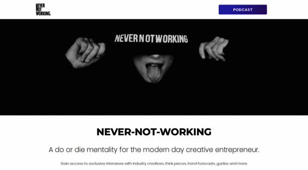 nevernotworking.co