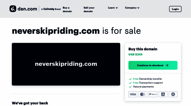 neverskipriding.com