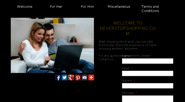 neverstopshopping.com