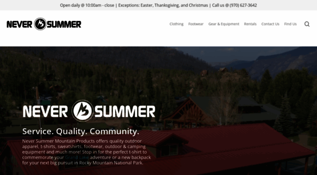 neversummermtn.com