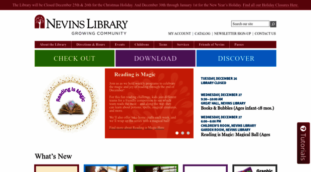 nevinslibrary.org