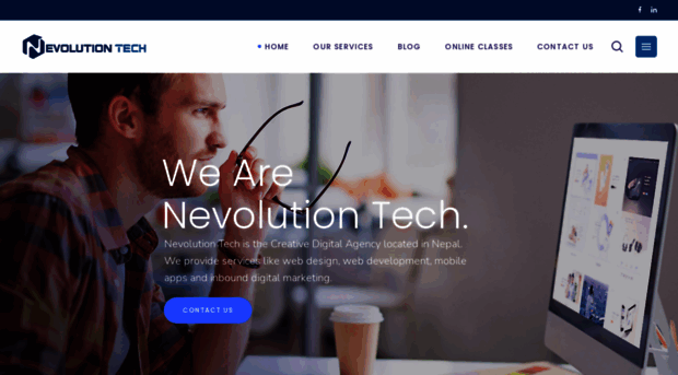 nevolutiontech.com.np