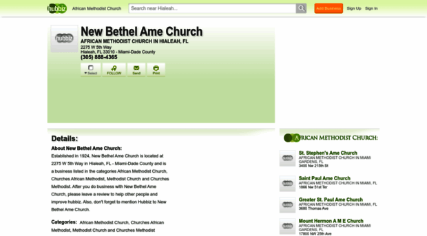 new-bethel-ame-church-fl.hub.biz