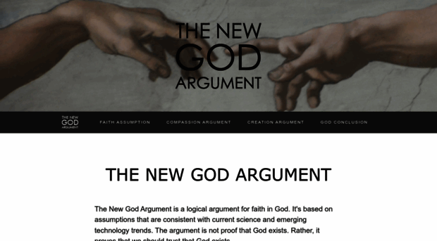 new-god-argument.com