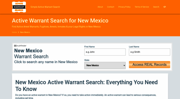 new-mexico.activewarrantsearch.today