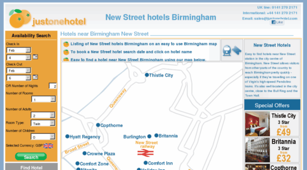 new-street-hotels.com