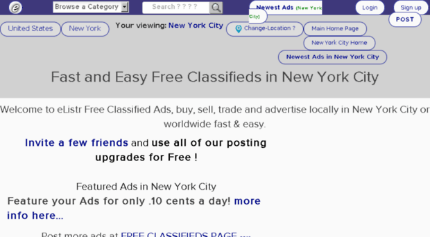 new-york-city-new-york-free-classified-ads.elistr.com