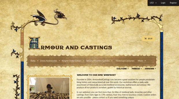 new.armourandcastings.com