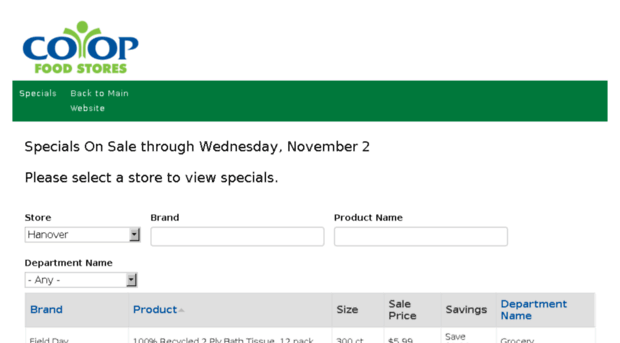 new.coopfoodstore.com