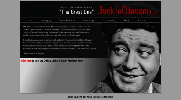 new.jackiegleason.com