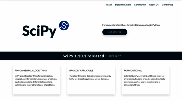 new.scipy.org