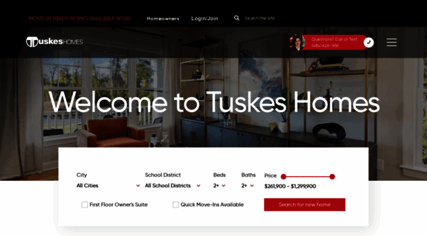 new.tuskeshomes.com