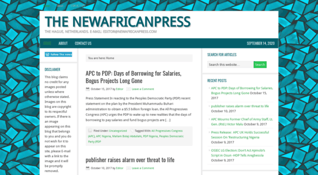 newafricanpress.com