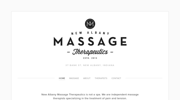 newalbanymassage.com