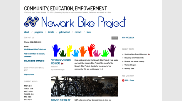 newarkbikeproject.org