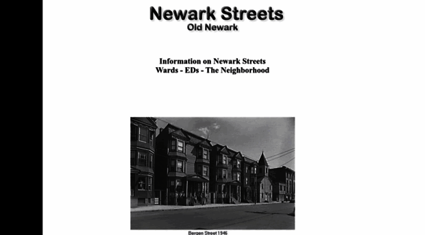 newarkstreets.com