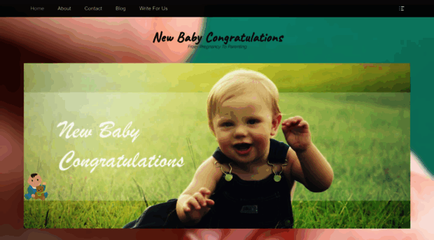 newbabycongratulations.com