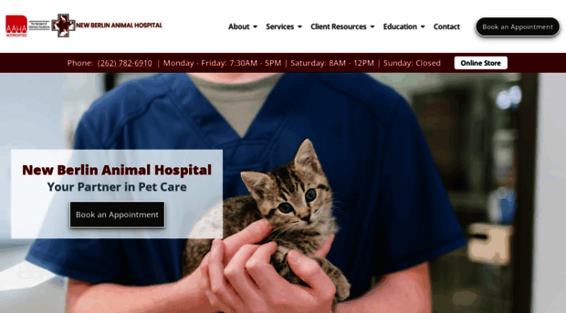 newberlinanimalhospital.com