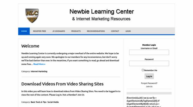 newbielearningcenter.com