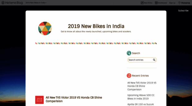 newbikesindia.hatenablog.com