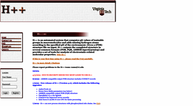 newbiophysics.cs.vt.edu