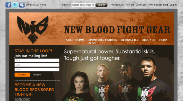 newbloodfightgear.com