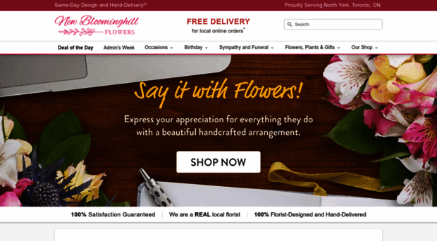 newbloominghillflowers.com