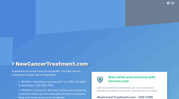 newcancertreatment.com