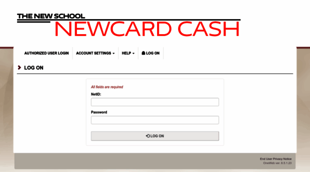 newcardcash.newschool.edu