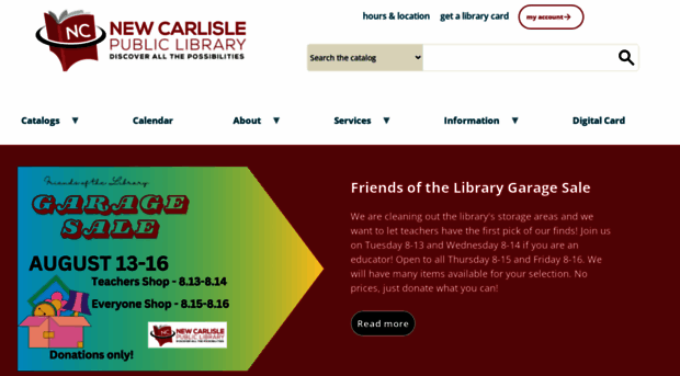 newcarlislelibrary.org