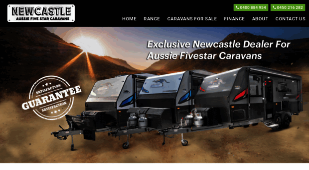 newcastleaussiefivestarcaravans.com.au