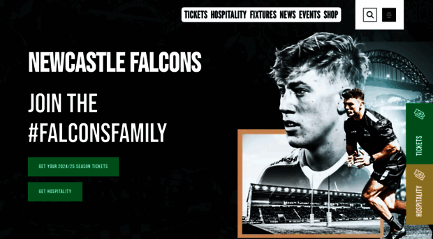 newcastlefalcons.co.uk