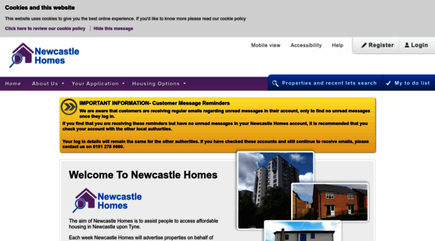 newcastlehomes.org.uk